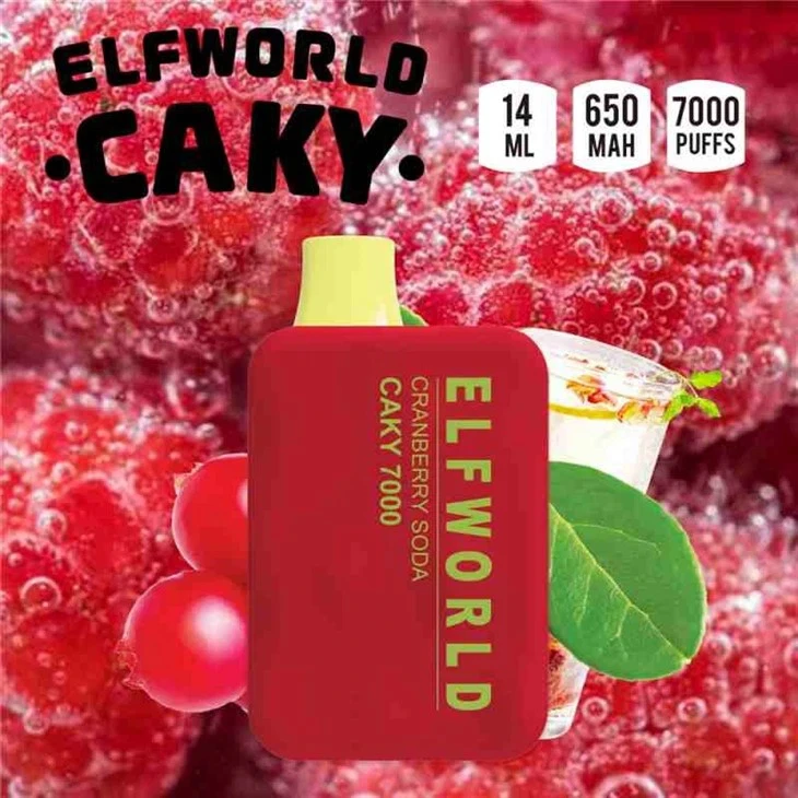 ELFWORLD CAKY 7000 VAPE