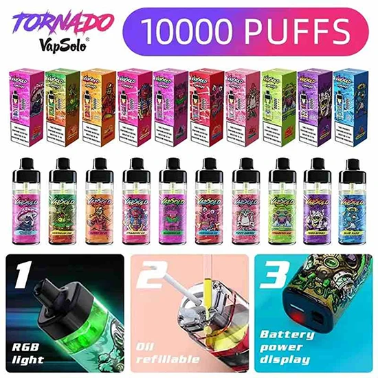 VapSolo Tornado 10000 disposable VapSolo Tornado 10000 disposable