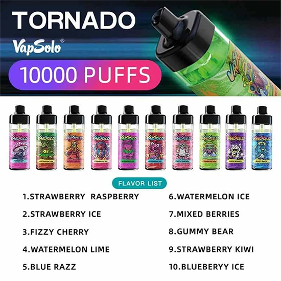 VapSolo Tornado 10k vape VapSolo Tornado 10k vape
