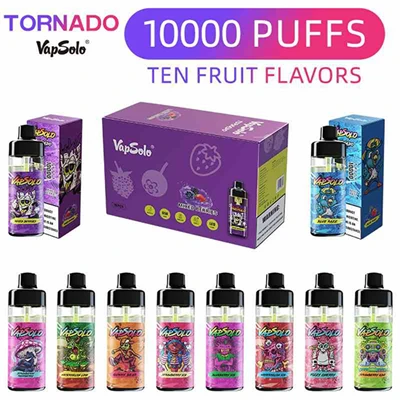 Vapsolo tornado 10000 puffs za jednokratnu upotrebu vape